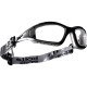 Bolle Tracker II (Clear) Bolle Tracker II (Clear), The Bollé Tracker Hybrid safety glasses are a high-performance protective eyewear model designed to deliver reliable coverage in environments where multiple risk types are present